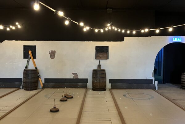 Curling baan bij Poort 51 in Weert